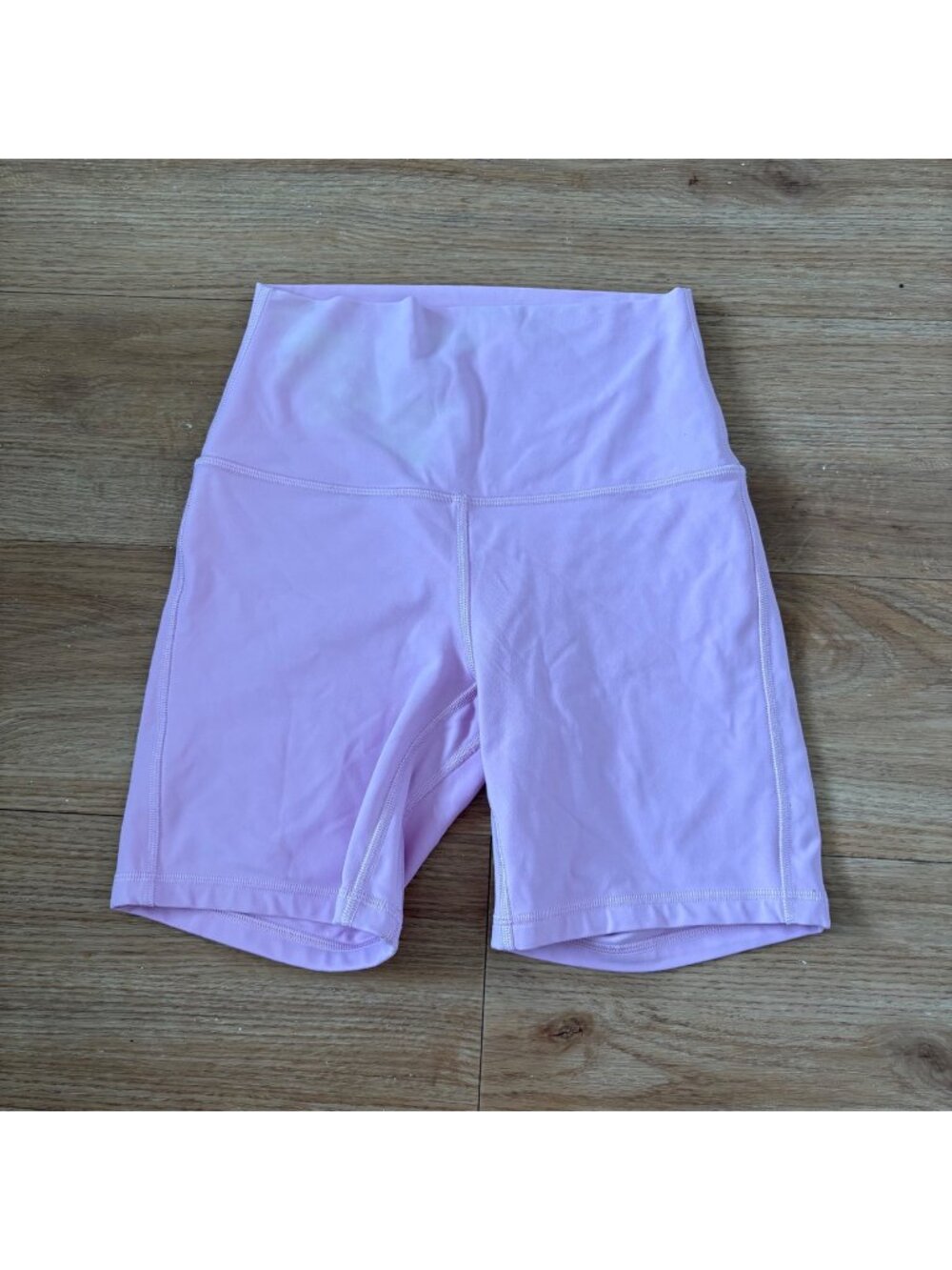 Lululemon Athletic Align High Rise Nulu Lined Shorts 6” Vitapink Women’s Size 4